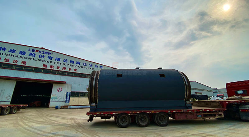 河北石家莊10萬噸輪胎煉油項目訂購設備發(fā)車04 河北石家莊10萬噸輪胎煉油項目訂購設備發(fā)車04